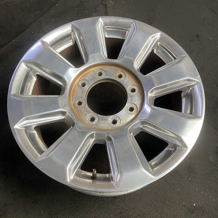20" FORD F250SD PICKUP 17 20x8 , 8 spoke, polished, 8" center cap, Original OEM - View 7