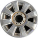 20" FORD F250SD PICKUP 17 20x8 , 8 spoke, polished, 8" center cap, Original OEM - Front View