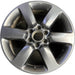 20" TITAN 12 20x8, alloy, silver, dark hyper silver Original OEM Wheel Rim - Front View