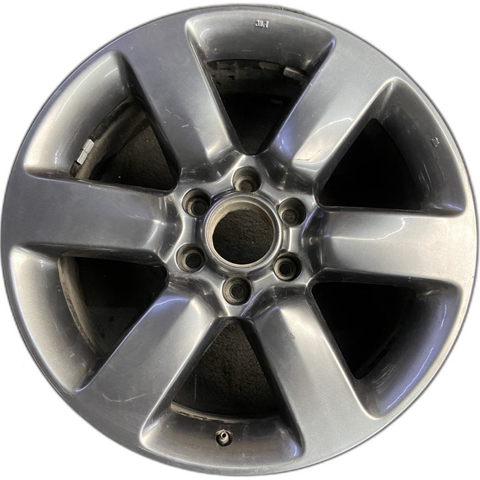 20" TITAN 12 20x8, alloy, silver, dark hyper silver Original OEM Wheel Rim - Front View