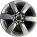 20" TITAN 12 20x8, alloy, silver, dark hyper silver Original OEM Wheel Rim - Front View
