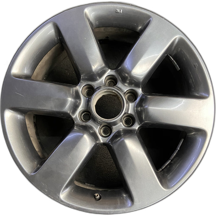20" TITAN 12 20x8, alloy, silver, dark hyper silver Original OEM Wheel Rim - Front View