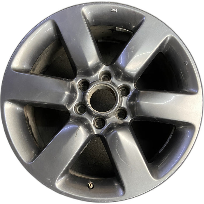 20" TITAN 12 20x8, alloy, silver, dark hyper silver Original OEM Wheel Rim - Front View