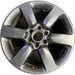 20" TITAN 12 20x8, alloy, silver, dark hyper silver Original OEM Wheel Rim - Front View