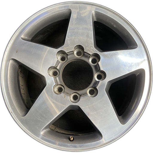20" SIERRA 2500 PICKUP 17-19 20x8.5, 5 spoke, polished, opt RTH Original OEM - Front View