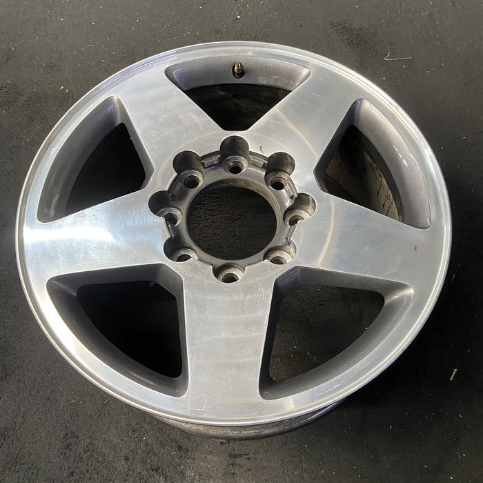 20" SIERRA 2500 PICKUP 17-19 20x8.5, 5 spoke, polished, opt RTH Original OEM - View 8