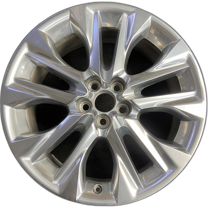 20" HIGHLANDER 20-22 20x8 , 10 spoke Original OEM Wheel Rim - Front View