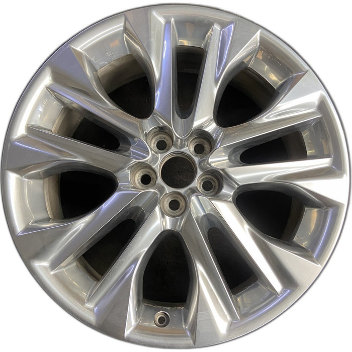 20" HIGHLANDER 20-22 20x8 , 10 spoke Original OEM Wheel Rim - Front View