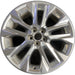 20" HIGHLANDER 20-22 20x8 , 10 spoke Original OEM Wheel Rim - Front View