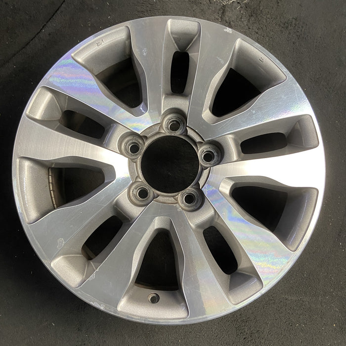 20" SEQUOIA 08-17 20x8, , 10 spoke, silver inlay Original OEM Wheel Rim - Additional View