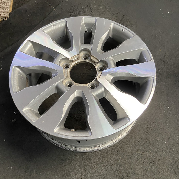 20" SEQUOIA 08-17 20x8, , 10 spoke, silver inlay Original OEM Wheel Rim - Additional View