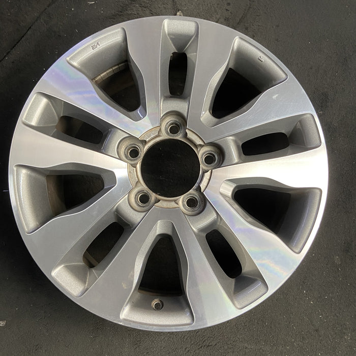 20" SEQUOIA 08-17 20x8, , 10 spoke, silver inlay Original OEM Wheel Rim - Additional View