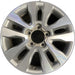 20" SEQUOIA 08-17 20x8, , 10 spoke, silver inlay Original OEM Wheel Rim - Front View