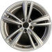 19" BMW 320i 14-15 19x8.5, 5 twin spokes Original OEM Wheel Rim - Front View
