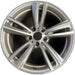 19" BMW 320i 14-15 19x8.5, 5 twin spokes Original OEM Wheel Rim - Front View