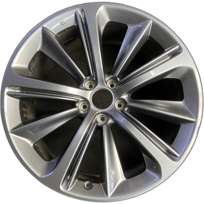 20" INFINITI Q60 18-20 , 20x9.5 , Original OEM Wheel Rim - Front View