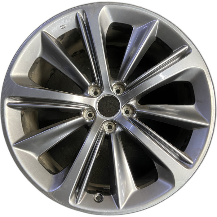 20" INFINITI Q60 18-20 , 20x9.5 , Original OEM Wheel Rim - Front View