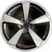 20" AUDI Q5 22-24 20x8 , 5 spoke, machined, single spoke Original OEM Wheel Rim - Front View