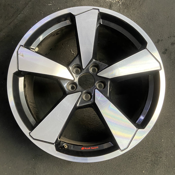 20" AUDI Q5 22-24 20x8 , 5 spoke, machined, single spoke Original OEM Wheel Rim - Additional View