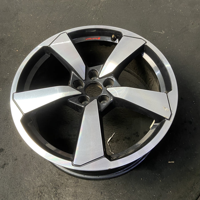 20" AUDI Q5 22-24 20x8 , 5 spoke, machined, single spoke Original OEM Wheel Rim - View 8