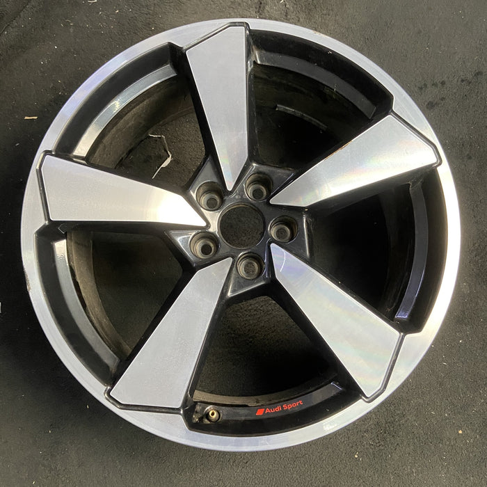 20" AUDI Q5 22-24 20x8 , 5 spoke, machined, single spoke Original OEM Wheel Rim - Additional View