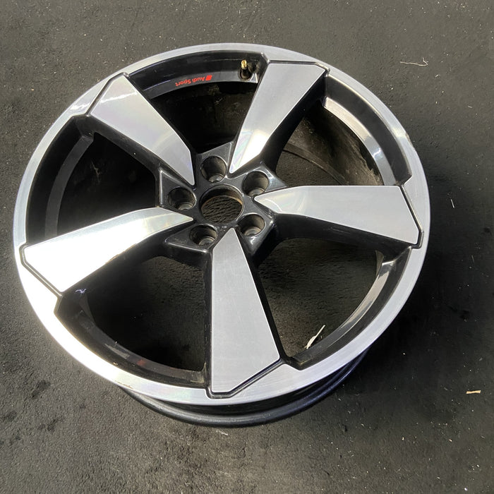20" AUDI Q5 22-24 20x8 , 5 spoke, machined, single spoke Original OEM Wheel Rim - View 8