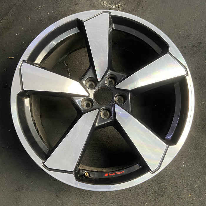 20" AUDI Q5 22-24 20x8 , 5 spoke, machined, single spoke Original OEM Wheel Rim - Additional View