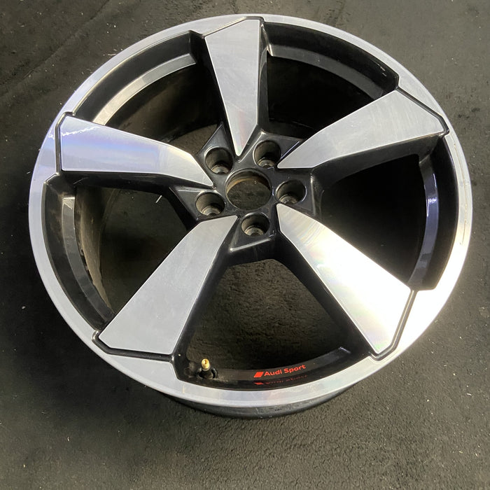 20" AUDI Q5 22-24 20x8 , 5 spoke, machined, single spoke Original OEM Wheel Rim - View 7