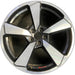 20" AUDI Q5 22-24 20x8 , 5 spoke, machined, single spoke Original OEM Wheel Rim - Front View