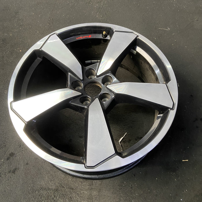 20" AUDI Q5 22-24 20x8 , 5 spoke, machined, single spoke Original OEM Wheel Rim - View 8