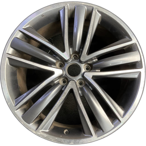 19" INFINITI Q50 16-17 19x8.5 , 15 spoke, alternating V spoke Original OEM - Front View