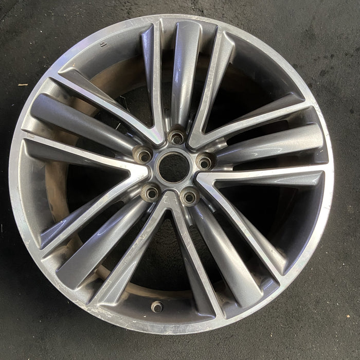 19" INFINITI Q50 16-17 19x8.5 , 15 spoke, alternating V spoke Original OEM - Additional View