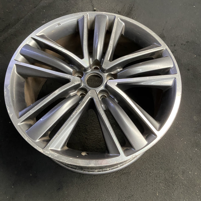 19" INFINITI Q50 16-17 19x8.5 , 15 spoke, alternating V spoke Original OEM - View 7