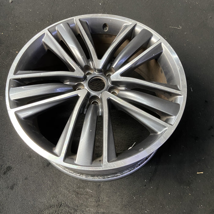 19" INFINITI Q50 16-17 19x8.5 , 15 spoke, alternating V spoke Original OEM - View 8