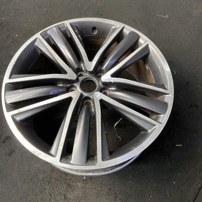 19" INFINITI Q50 16-17 19x8.5 , 15 spoke, alternating V spoke Original OEM - View 8