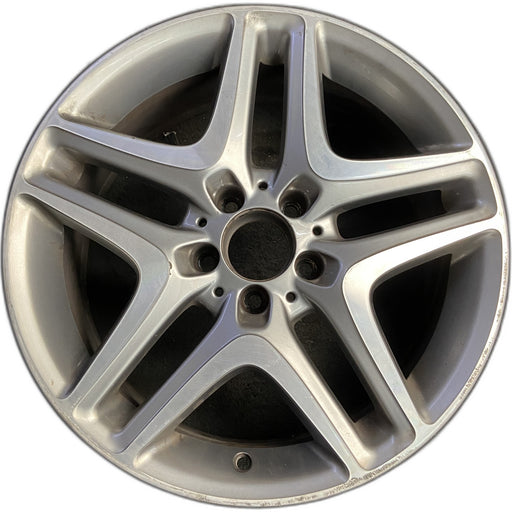18" MERCEDES SLK 12 172 Type, SLK350, 18x7.5, 10 spoke Original OEM Wheel Rim - Front View