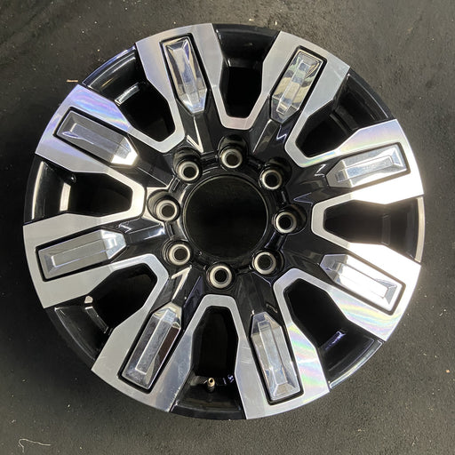 20" SIERRA 2500 PICKUP 24 20x8.5, 8 spoke, raised spoke , chrome inserts - Additional View