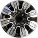 20" SIERRA 2500 PICKUP 24 20x8.5, 8 spoke, raised spoke , chrome inserts - Front View