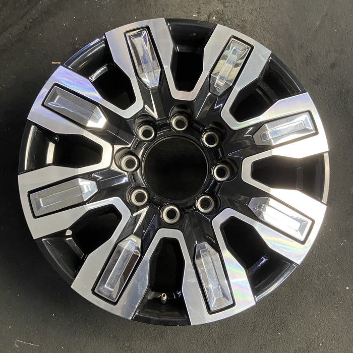 20" SIERRA 2500 PICKUP 24 20x8.5, 8 spoke, raised spoke , chrome inserts - Additional View