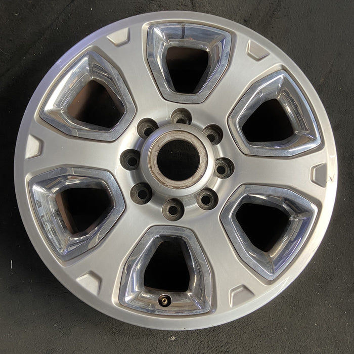 20" DODGE 2500 PICKUP 14 20x8, 6 spoke, w/chrome inserts Original OEM Wheel Rim - Additional View