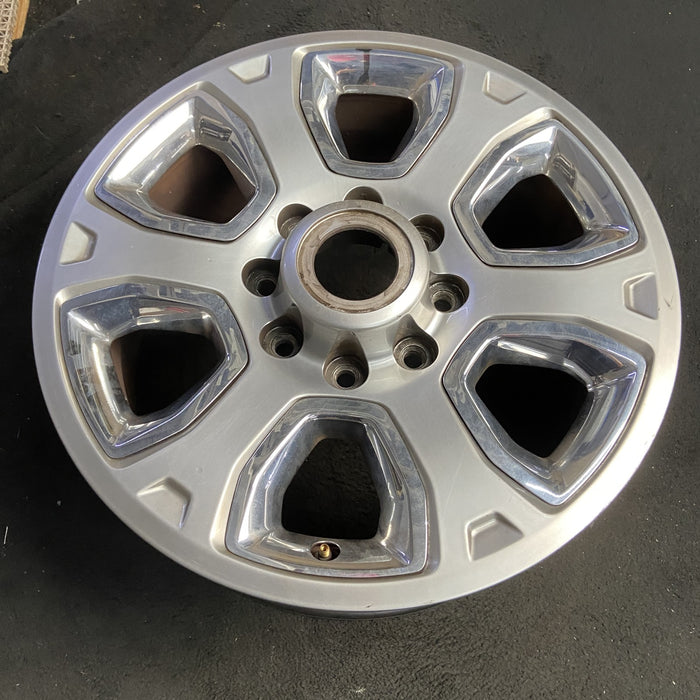 20" DODGE 2500 PICKUP 14 20x8, 6 spoke, w/chrome inserts Original OEM Wheel Rim - View 7