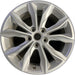 17" MALIBU 19-25 aluminum, 17x7.5 Original OEM Wheel Rim - Front View