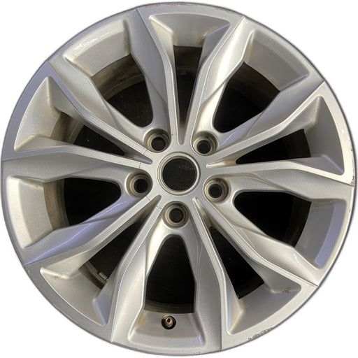 17" MALIBU 19-25 aluminum, 17x7.5 Original OEM Wheel Rim - Front View