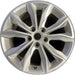 17" MALIBU 19-25 aluminum, 17x7.5 Original OEM Wheel Rim - Front View