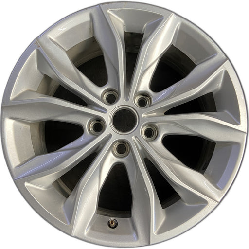 17" MALIBU 19-25 aluminum, 17x7.5 Original OEM Wheel Rim - Front View