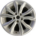17" MALIBU 19-25 aluminum, 17x7.5 Original OEM Wheel Rim - Front View