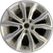 17" MALIBU 19-25 aluminum, 17x7.5 Original OEM Wheel Rim - Front View