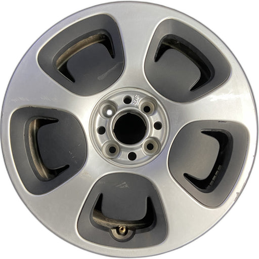 15" FIAT 500 13 , 15x6.5, silver Original OEM Wheel Rim - Front View