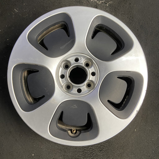 15" FIAT 500 13 , 15x6.5, silver Original OEM Wheel Rim - Additional View