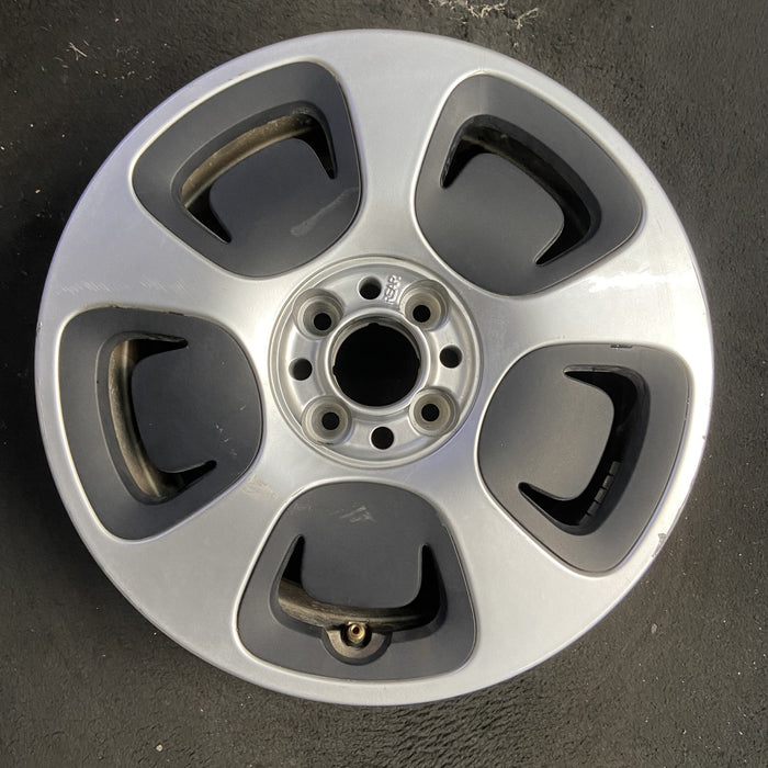 15" FIAT 500 13 , 15x6.5, silver Original OEM Wheel Rim - Additional View